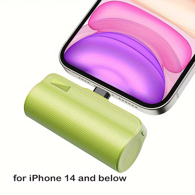 3350mAh Fast Charging Mini Portable Charger, Ultra-Compact Power Bank Travel Phone Battery Pack