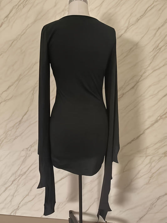 Women'S Sexy Vampire Costume Dress - Gothic Halloween Party Outfit with Cross-Back Strapless Design, Formal Cosplay Attire for Halloween, Themed Events - Elegant Vampire Character Costume for Women, Halloween Costumes, Themed