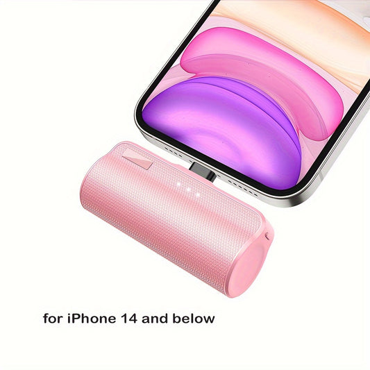3350mAh Fast Charging Mini Portable Charger, Ultra-Compact Power Bank Travel Phone Battery Pack
