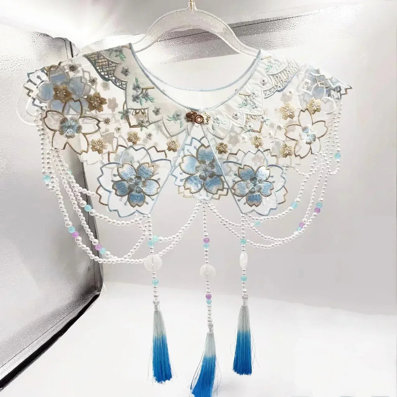 Wraps Fashion Clothes Casual Qipao Vintage Women Clothing Streetwear Embroidery Ethnic Style Hanfu Poncho Capes Cloak Shawls