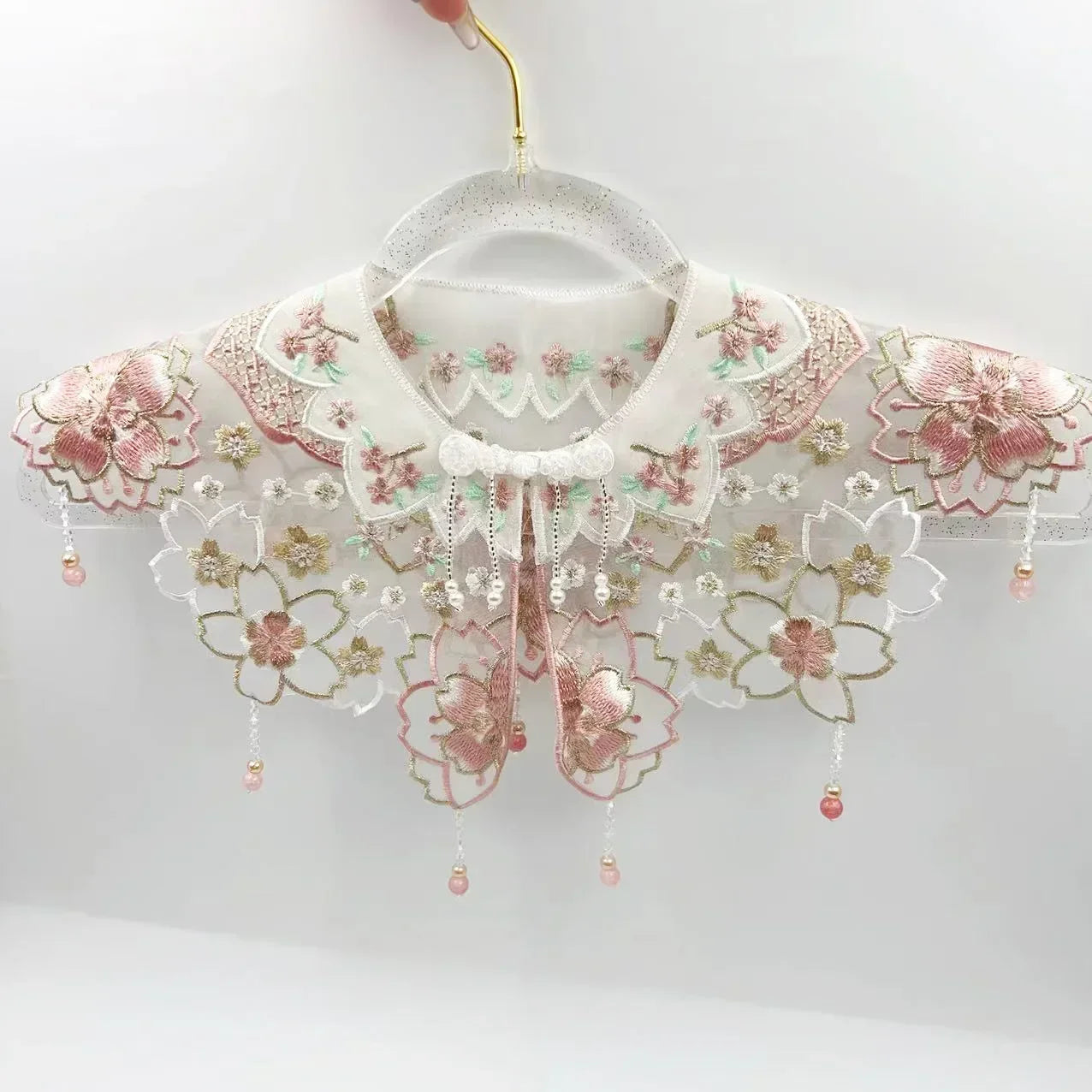 Wraps Fashion Clothes Casual Qipao Vintage Women Clothing Streetwear Embroidery Ethnic Style Hanfu Poncho Capes Cloak Shawls