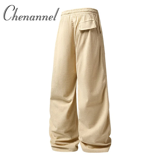 Men's clothing casual pants man pants oversized autumn new fashion cargo pants big plus size mens clothing high quality trousers