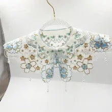 Wraps Fashion Clothes Casual Qipao Vintage Women Clothing Streetwear Embroidery Ethnic Style Hanfu Poncho Capes Cloak Shawls