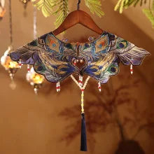 Wraps Fashion Clothes Casual Qipao Vintage Women Clothing Streetwear Embroidery Ethnic Style Hanfu Poncho Capes Cloak Shawls