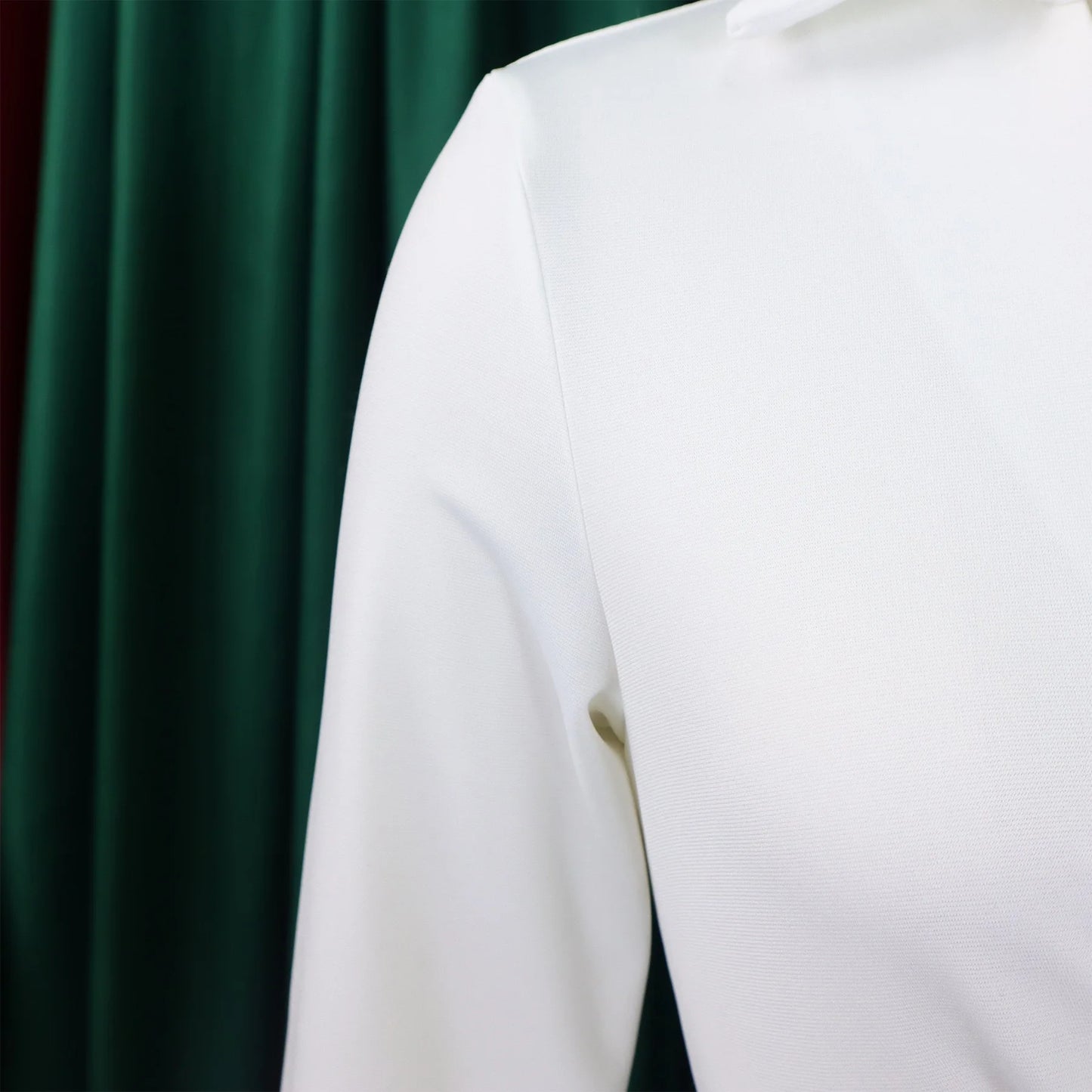 Fashion Office Dresses for Women Turn Down Collar V Neck Belt Waisted Pleated Mid Calf Elegant African Business Work Dress Cloth