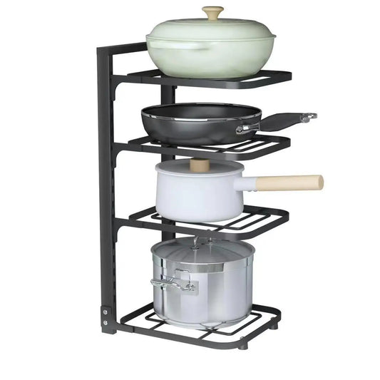Kitchen Carbon Steel Ra Sink Pot Holder Multi-layer Storage Home Cabinet Set Utensil Holder Organizer Multi-piece Set