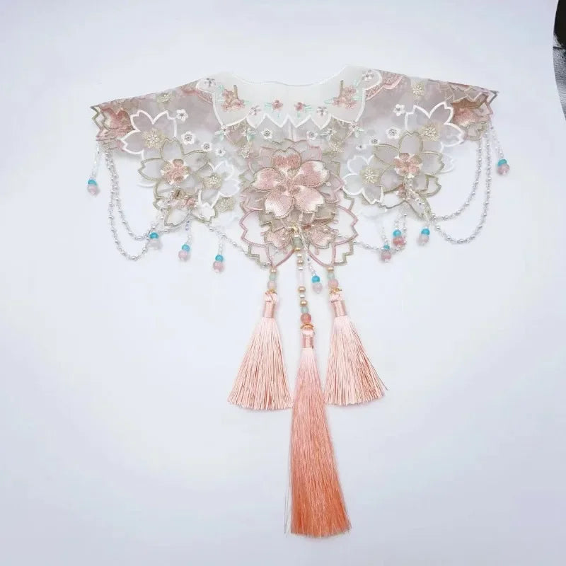 Wraps Fashion Clothes Casual Qipao Vintage Women Clothing Streetwear Embroidery Ethnic Style Hanfu Poncho Capes Cloak Shawls